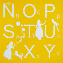 Ely Alphabet Sérigraphie Art Versailles