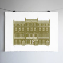 Ely Eugnénie house Sérigraphie Art Bristol