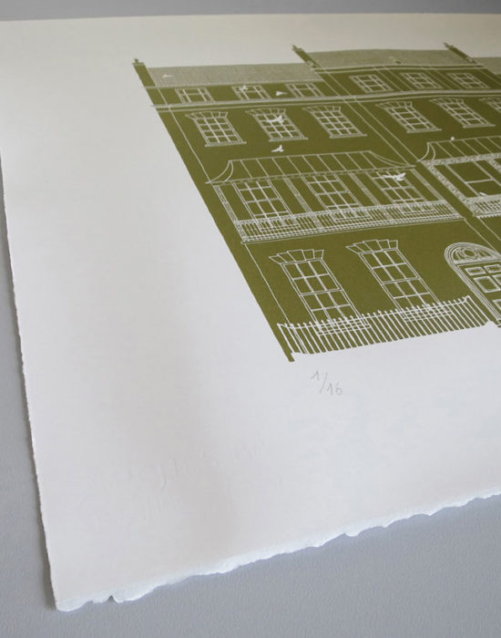 Ely Eugnénie house Sérigraphie Art Bristol