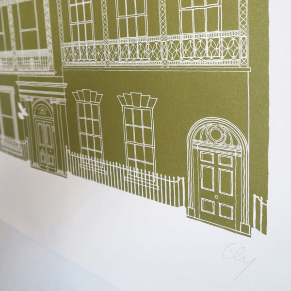 Ely Eugnénie house Sérigraphie Art Bristol