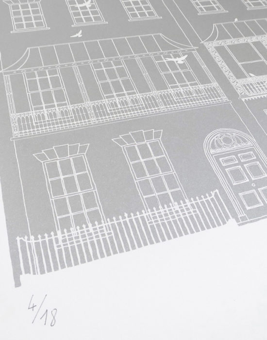 Ely Eugnénie house Sérigraphie Art Bristol