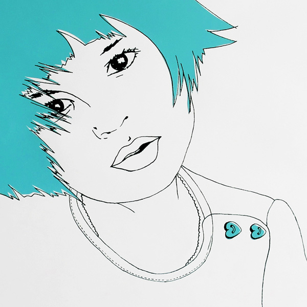 Ely Lou Lou Art Portrait