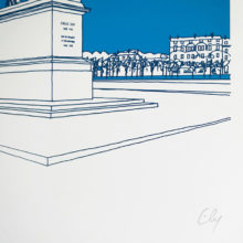 Ely Place d'armes Sérigraphie Art Versailles