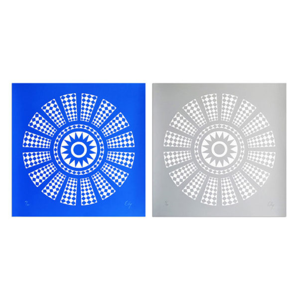 Ely Sous la coupole Sérigraphie Art Versailles