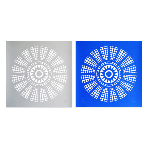 Ely Sous la coupole Sérigraphie Art Versailles