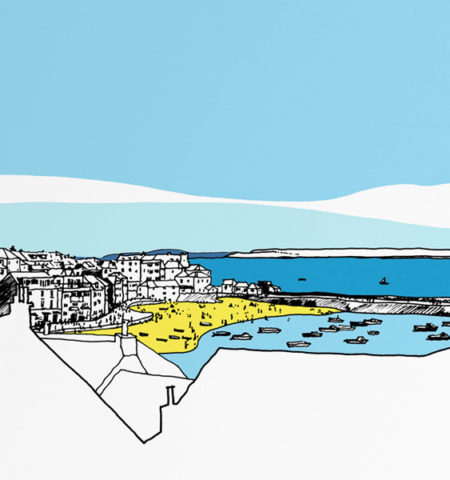 Ely The beach Art Saint Yves