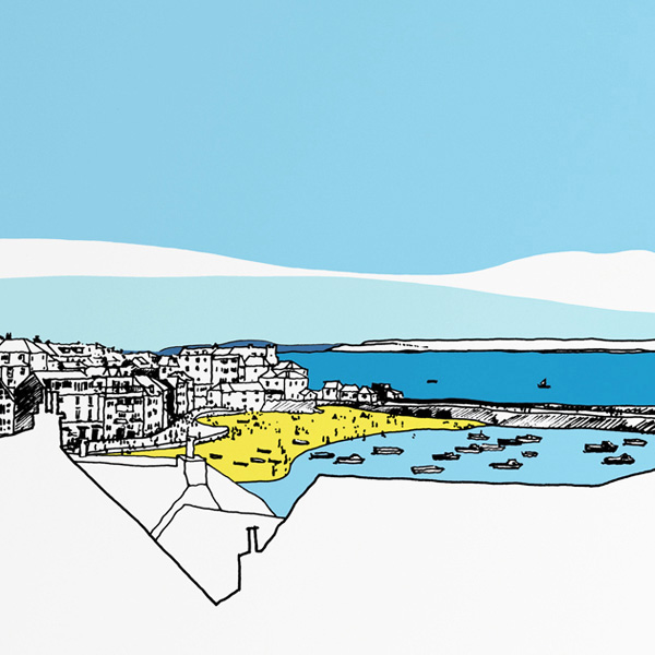 Ely The beach Art Saint Yves