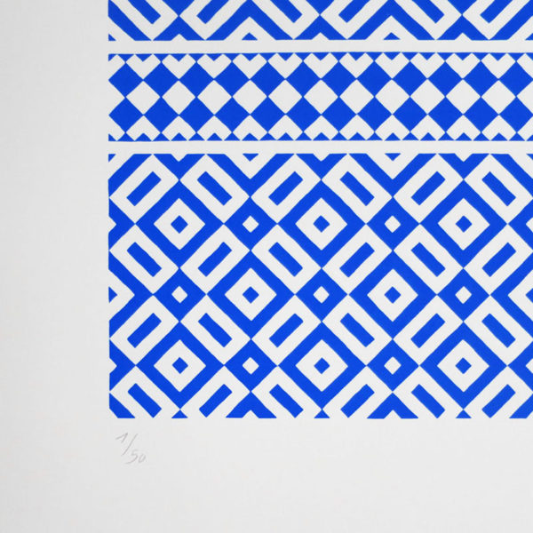 Ely Cour de marbre Sérigraphie Art Versailles